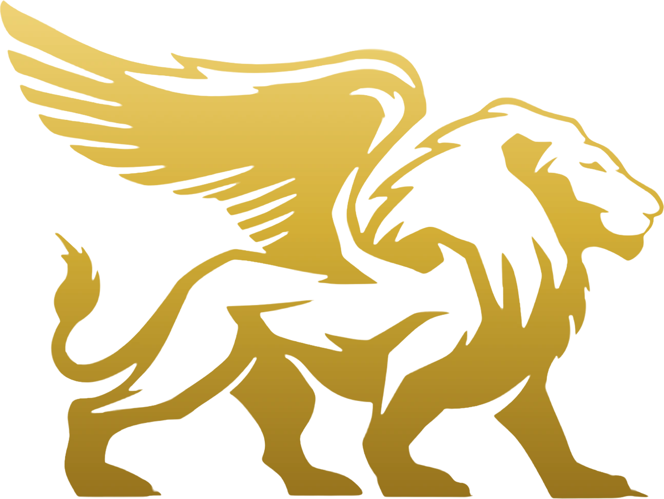 Lenox VIP winged lion emblem in gold
